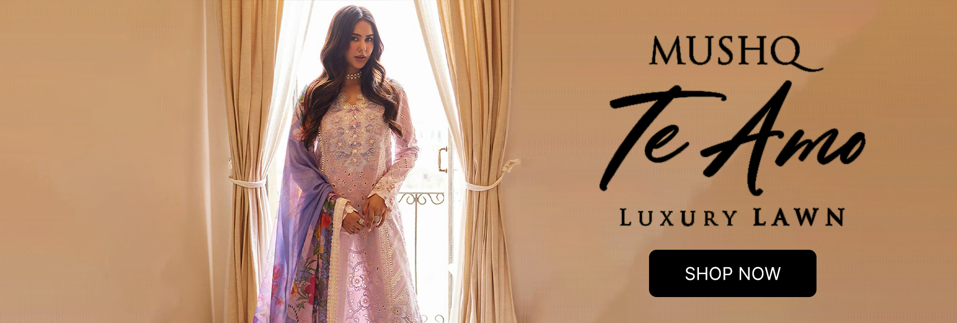 Te Amo By Mushq Embroidered Luxury Lawn Collection 2024