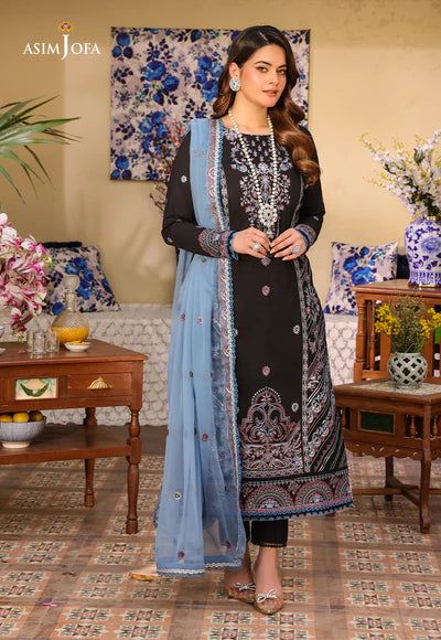 D#09 Asim Jofa Zarq Barq Luxury Emb Eid Edition 423