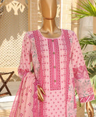 D#18393 HZ Organic Printed Lawn Collection 523
