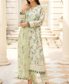 D#01 AlZohaib Sunshine Bloom Bamber Chikankari Dupatta Collection 523