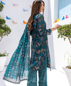 D#01 AlZohaib Coco Popup Digital Printed Lawn Collection 523 V-2
