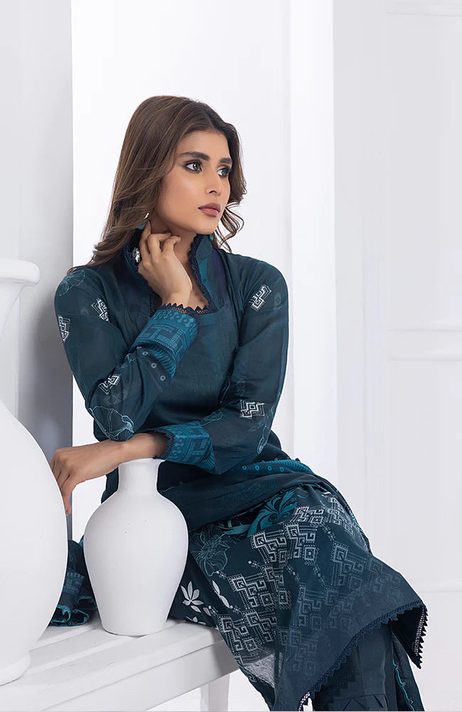 D#11 AlZohaib Anum Digital Printed Lawn Collection 523 V-2