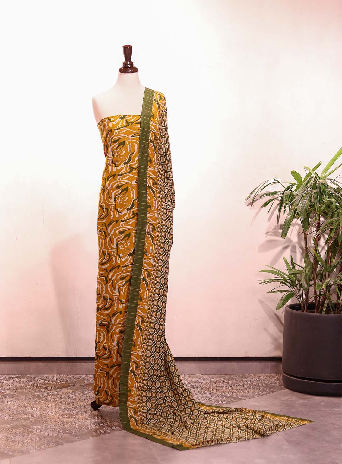 Bin Saeed Printed Khaddar Suits Unstitched 3 Piece BS24K D-22