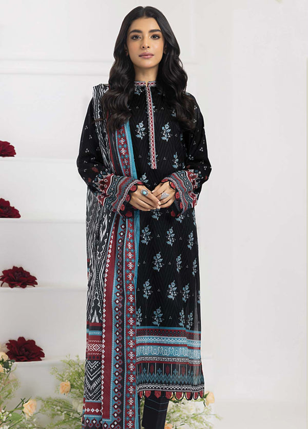 D#1A LSM Lakhany Komal Printed Lawn 3Pc 623 V-2