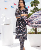 D#04 AlZohaib Coco Popup Digital Printed Lawn Collection 523 V-2