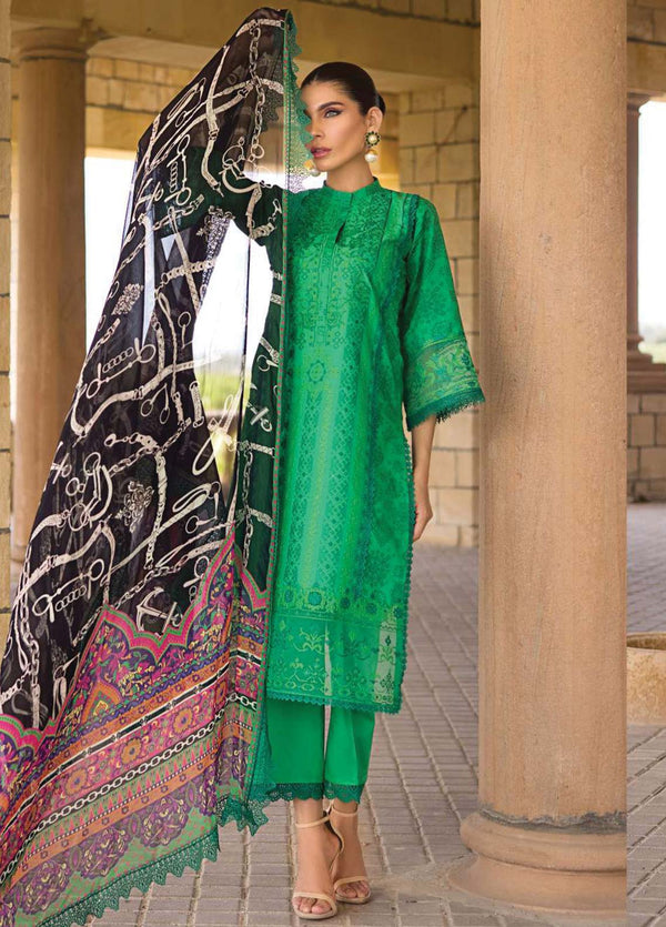 D#7A Zainab Chottani Luxury Emb Lawn Collection 623