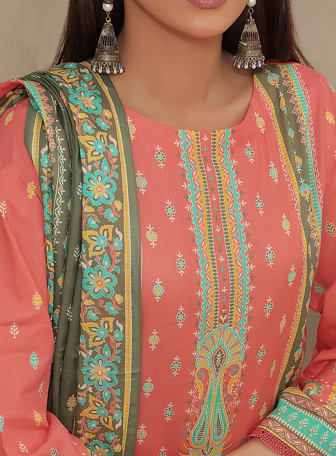 D#110 VS Malhar Printed Cambric Collection 923