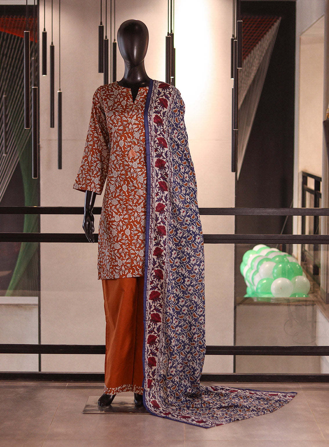 Aifa Digital Printed Lawn 3 Piece Stitched Suit AF26PL D-03