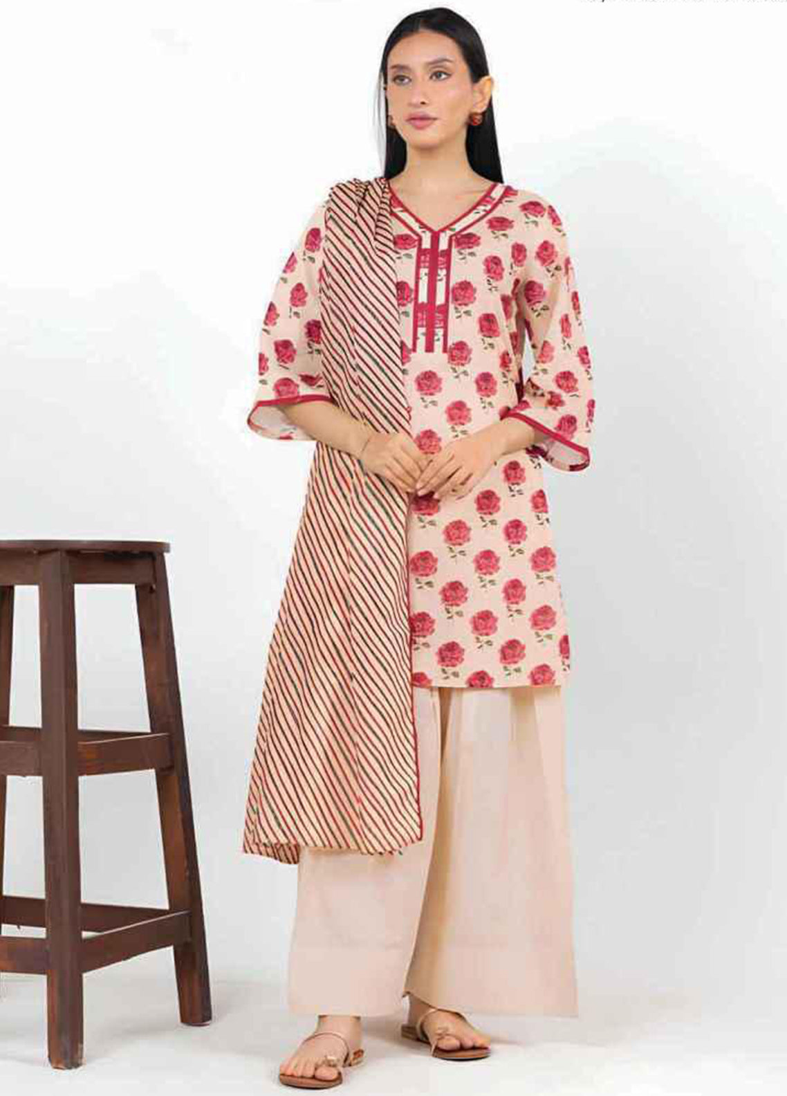 Alkaram Summer Printed Lawn 3 Piece Unstitched Suit AK26SPL D-13