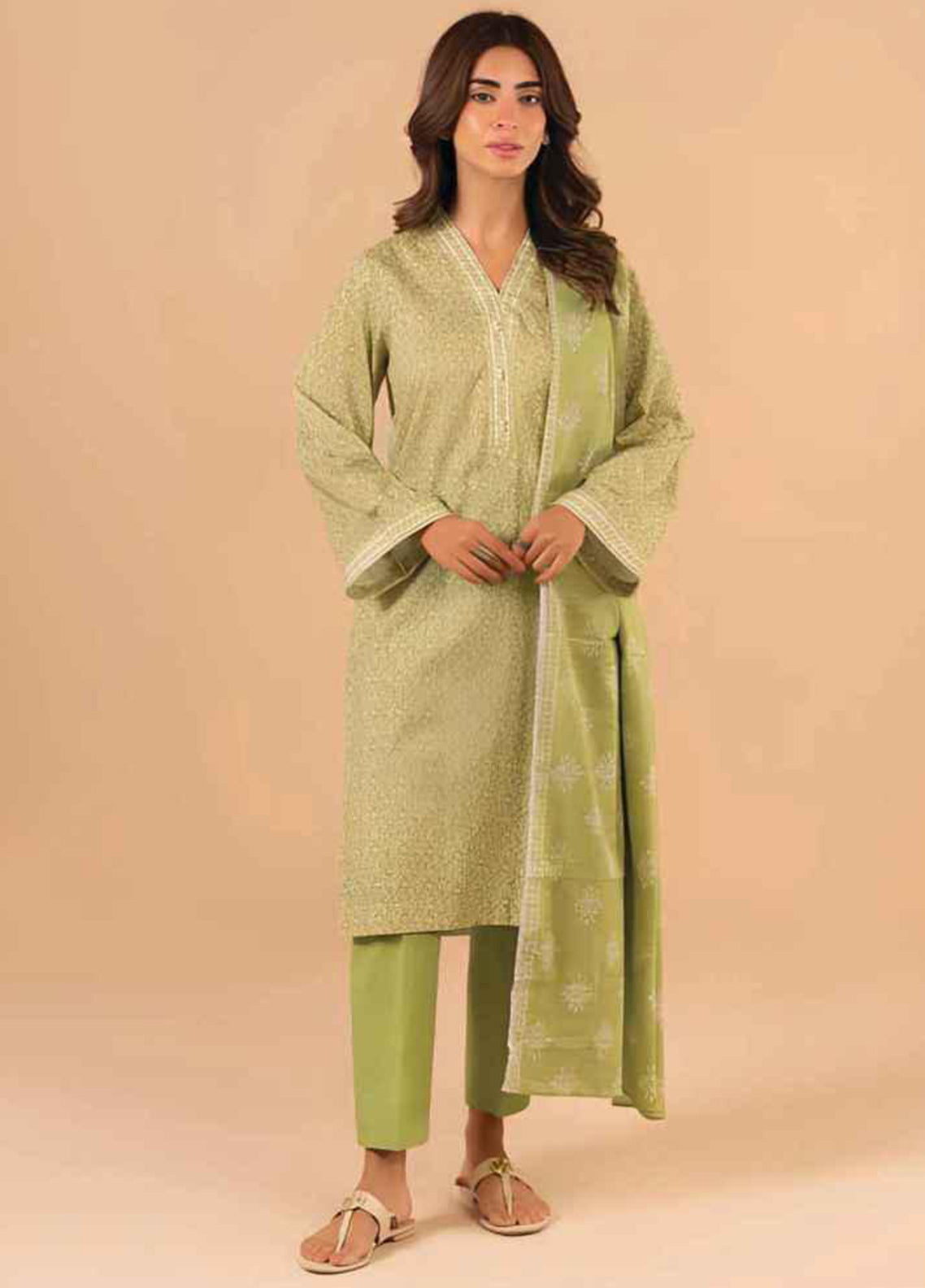 Alkaram Summer Printed Lawn 3 Piece Unstitched Suit AK26SPL D-162