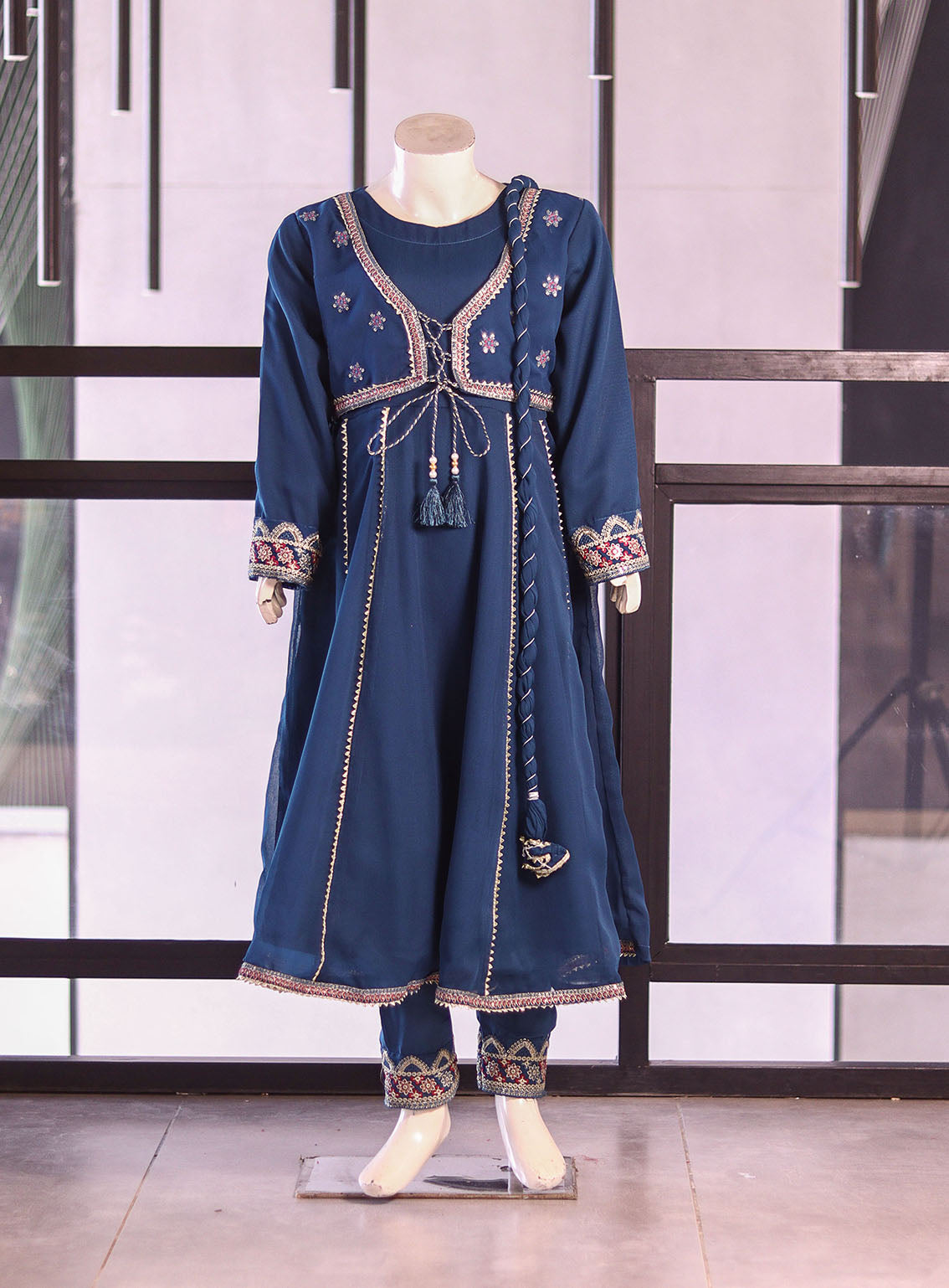 Aroob Fancy Chiffon Suit - ARB26G 0264