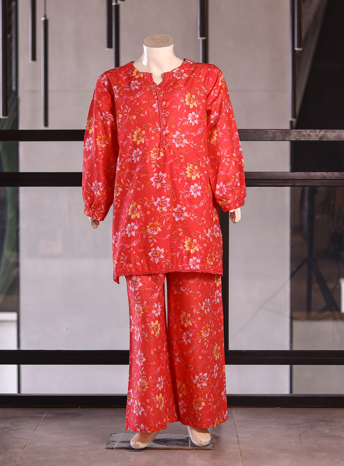 Aroob Fancy Cotton Stitched Suits - ARB25G 0216 PINK
