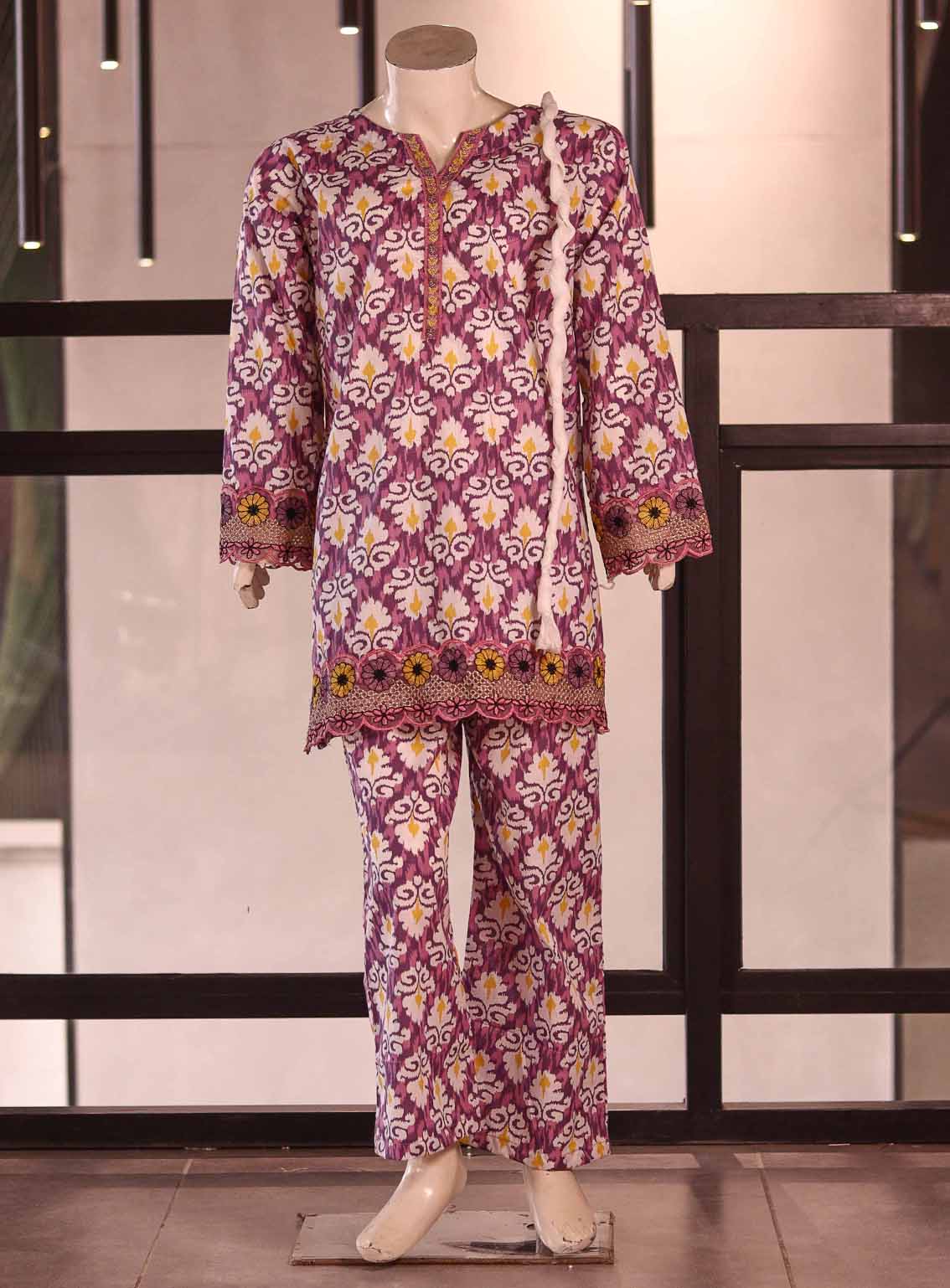 Aroob Fancy Cotton Suit - ARB26G 001