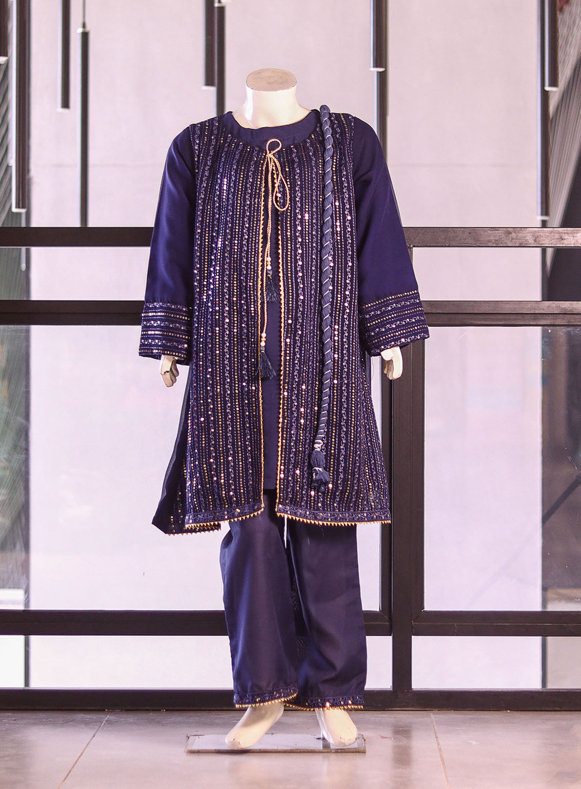 Aroob Fancy Cotton Suit - ARB26G 0256-1