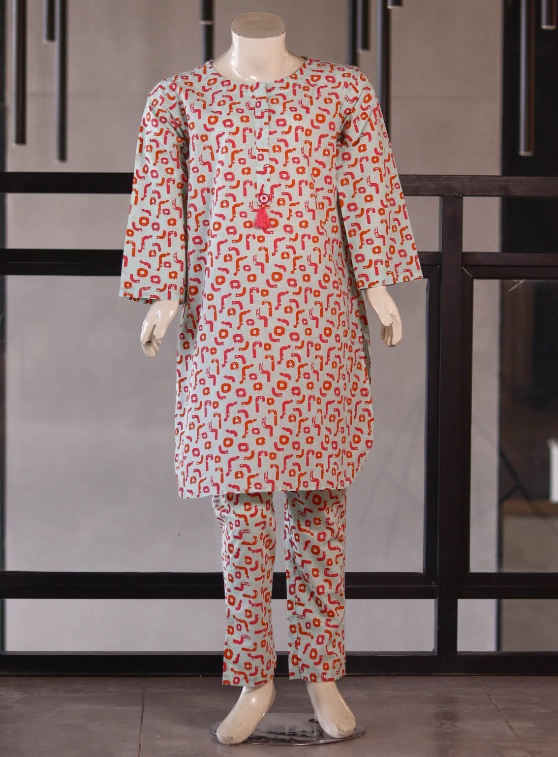 Aroob Fancy Embroidered Cotton Suits Stitched 2 Piece - ARB25G 0152 GREEN