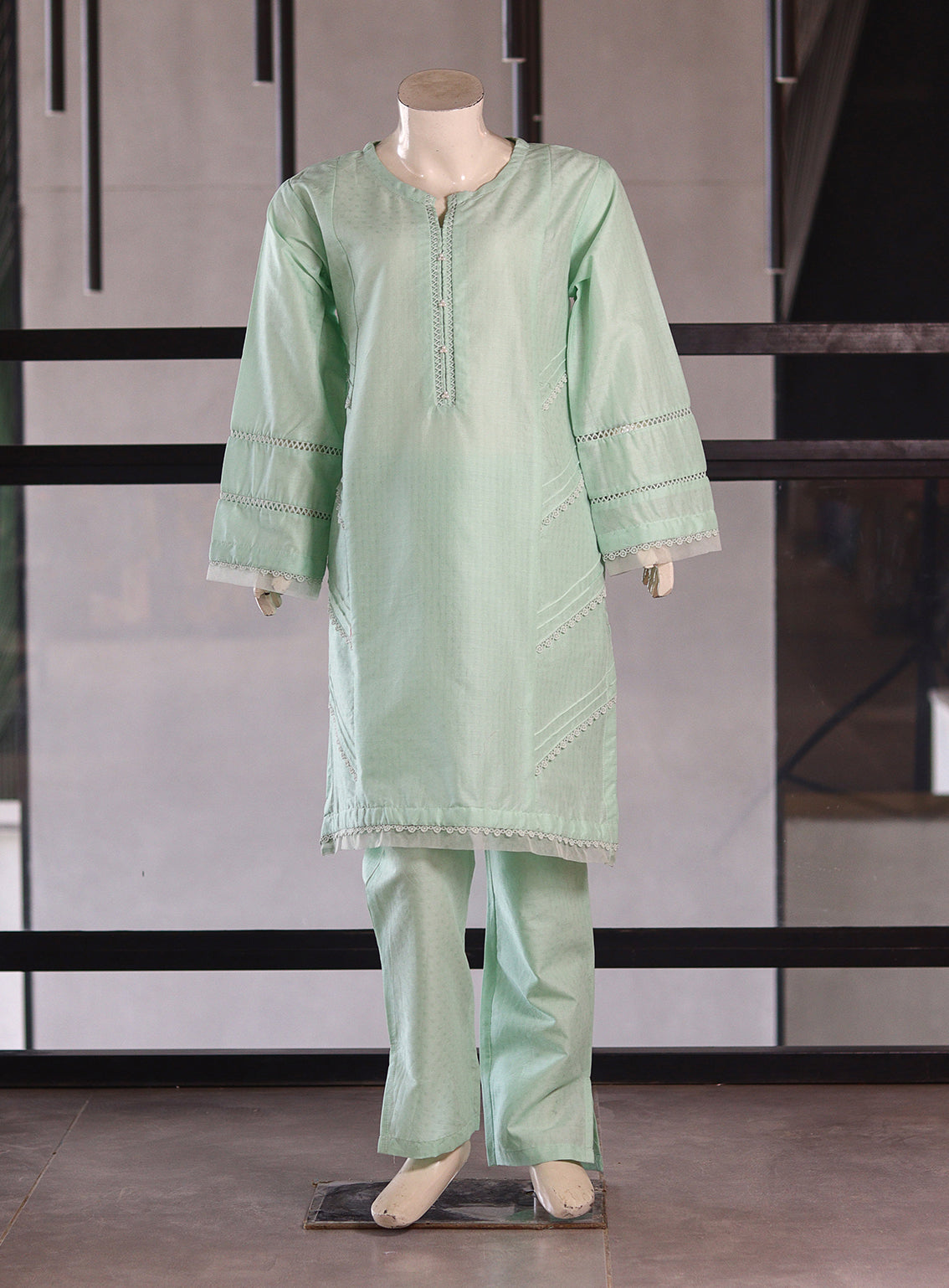 Aroob Fancy Lawn Stitched Suits - ARB25G 0244 GREEN