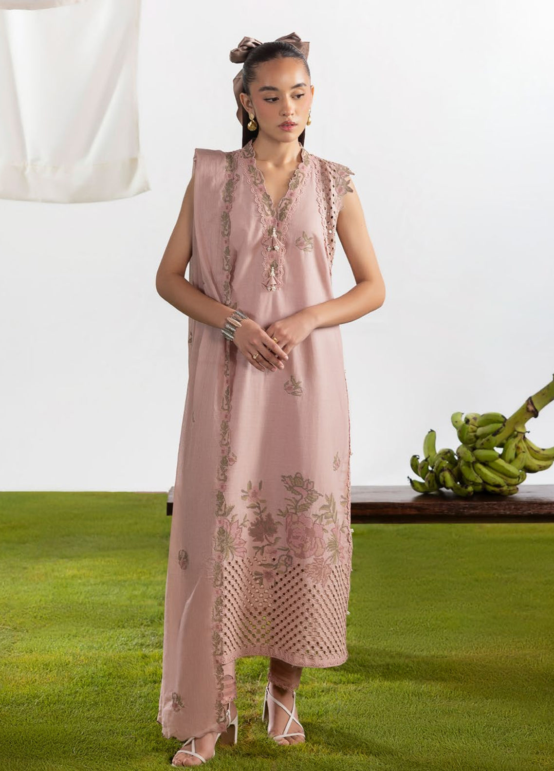 Bagheecha By Gul Ahmed Embroidered Lawn 3 Piece Unstitched Suit GA26BS D-DN-62047