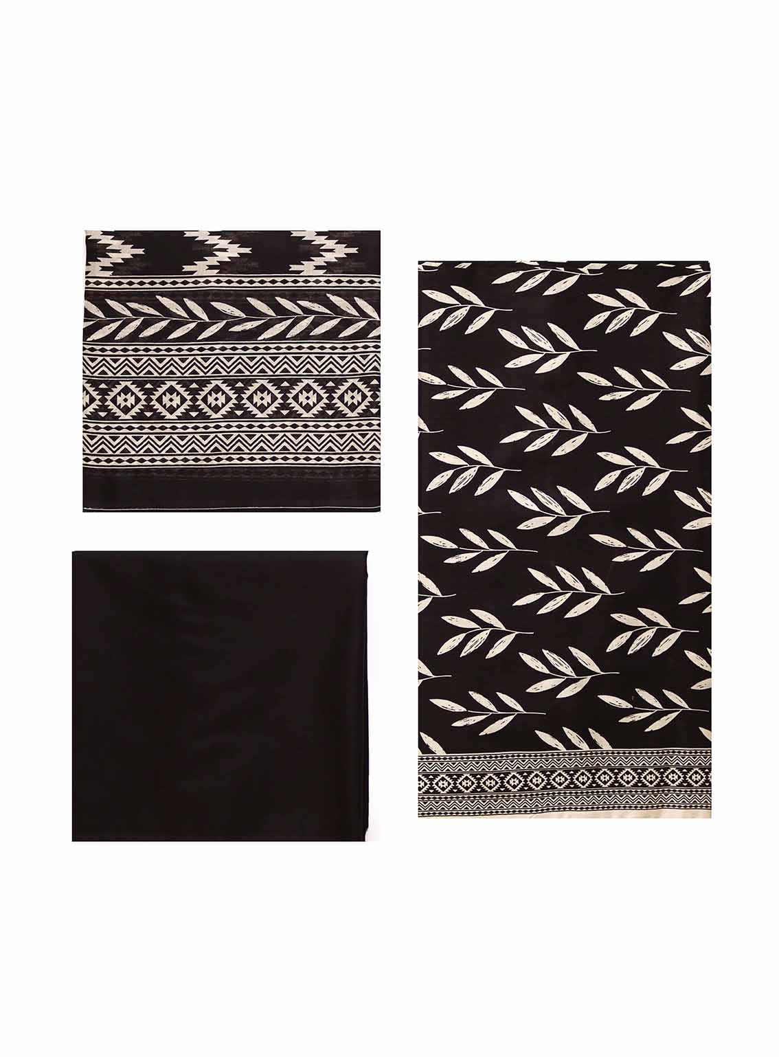 Bin Saeed Digital Printed Cotton Suits Unstitched 3 Piece - BS25C 157