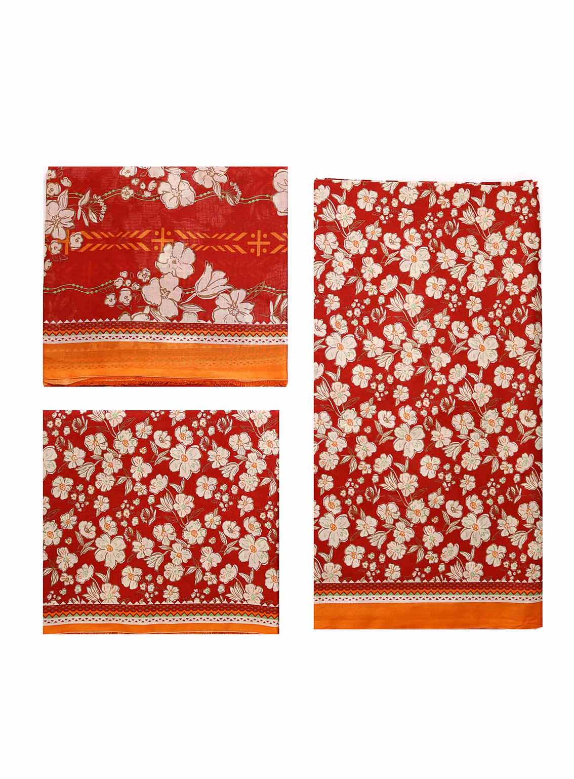 Bin Saeed Digital Printed Cotton Suits Unstitched 3 Piece - BS25C ALL10