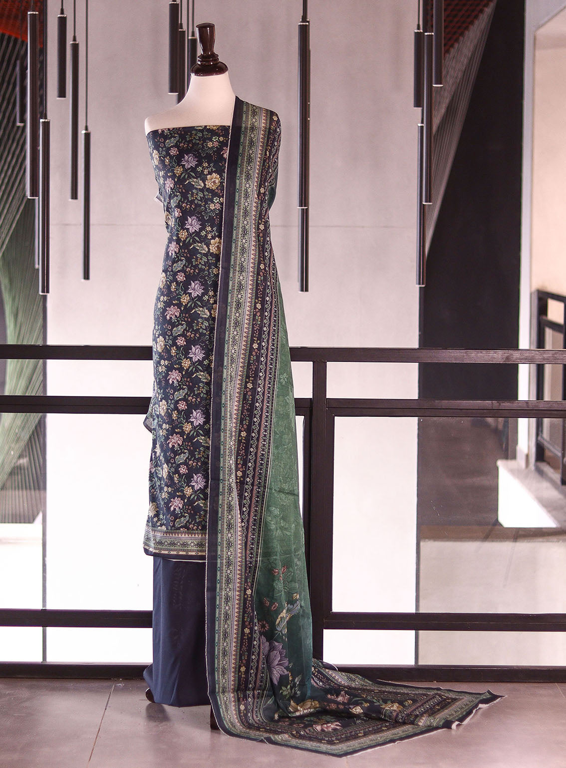 Bin Saeed Digital Printed Lawn Suits Unstitched 3 Piece - BS26P 504