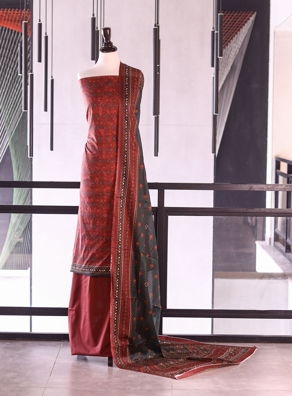 Bin Saeed Digital Printed Lawn Suits Unstitched 3 Piece - BS26P 516