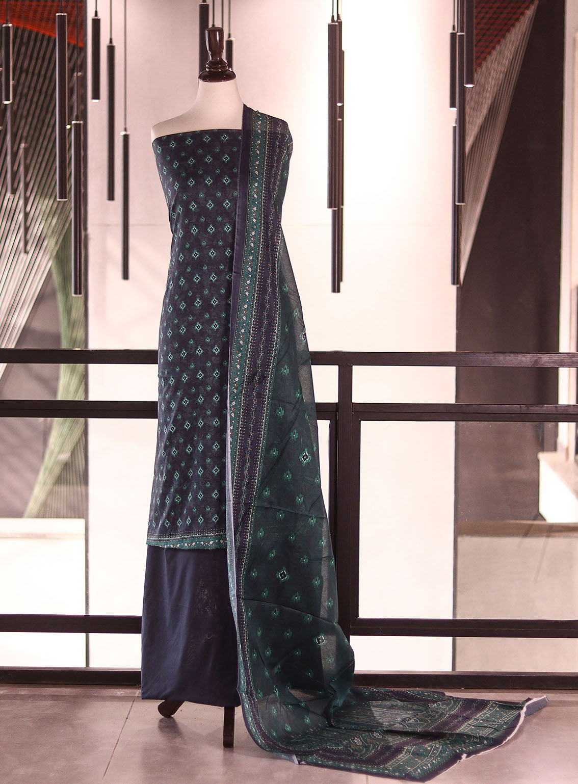 Bin Saeed Digital Printed Lawn Suits Unstitched 3 Piece - BS26P 518