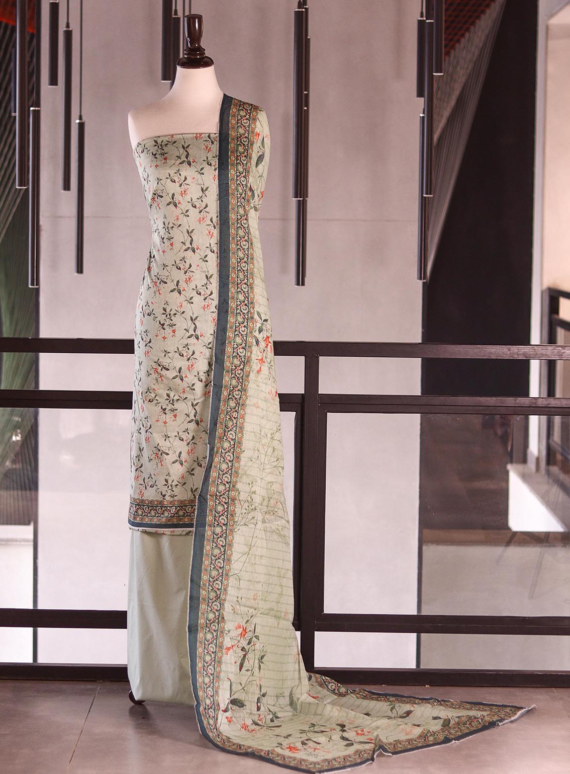 Bin Saeed Digital Printed Lawn Suits Unstitched 3 Piece BS26P 270