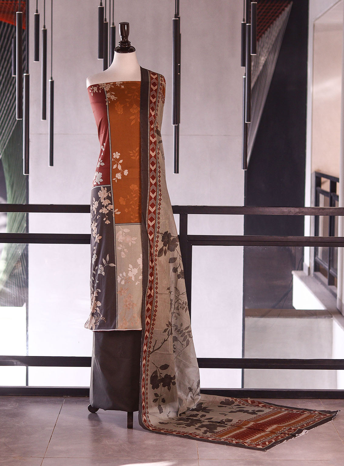 Bin Saeed Digital Printed Lawn Suits Unstitched 3 Piece BS26P 479