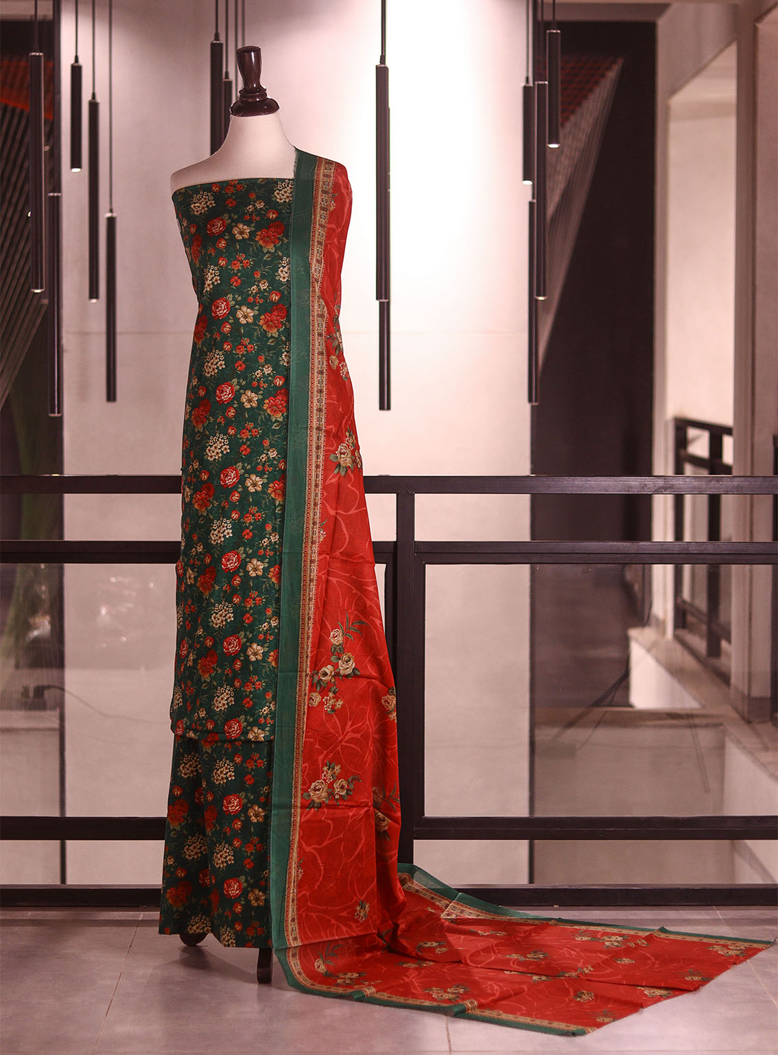 Bin Saeed Digital Printed Lawn Suits Unstitched 3 Piece BS26P ALL59