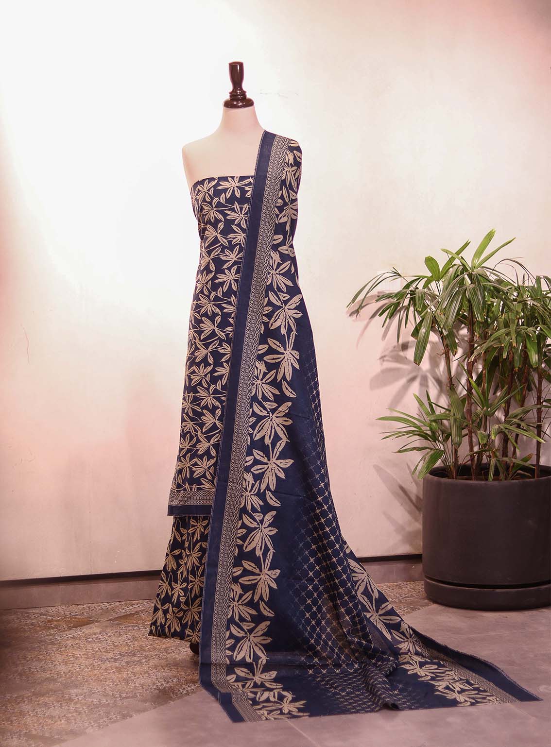 Bin Saeed Printed Khaddar Suits Unstitched 3 Piece - BS25K ALL04