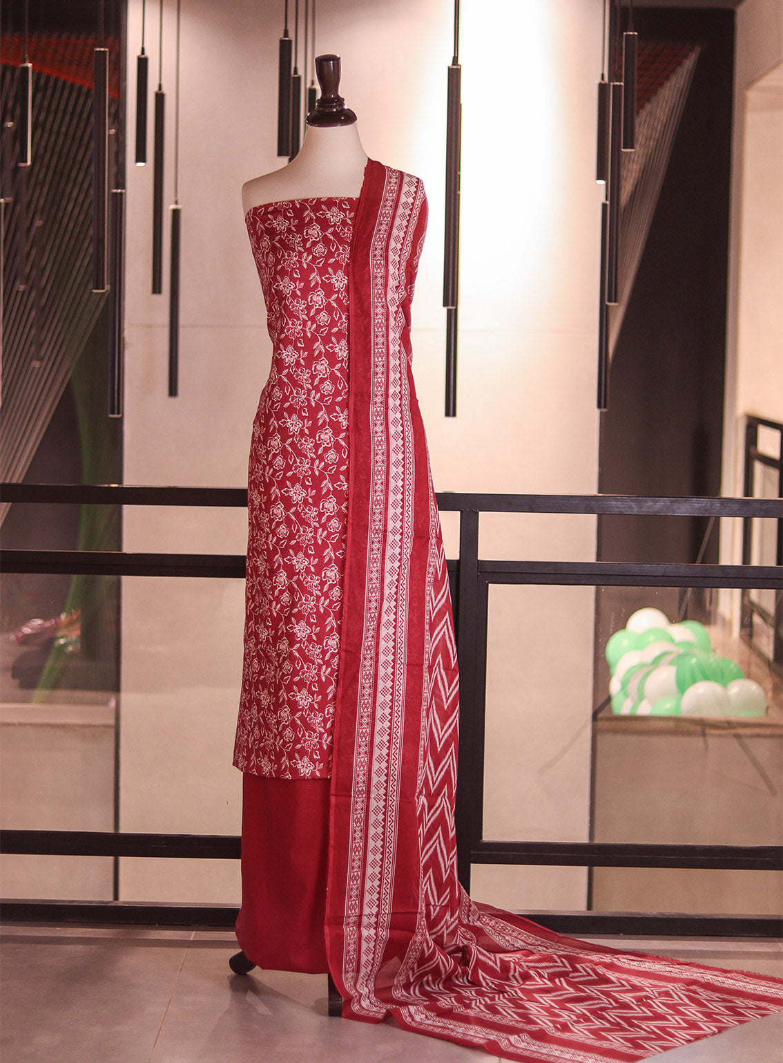 Bin Saeed Digital Printed Cotton 3 Piece Unstitched Suit BS26DPL D-ALL16