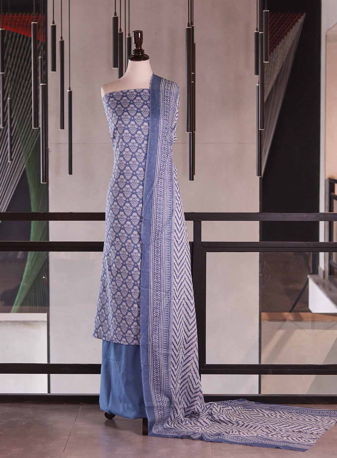 Bin Saeed Digital Printed Cotton 3 Piece Unstitched Suits BS26DPL D-ALL31