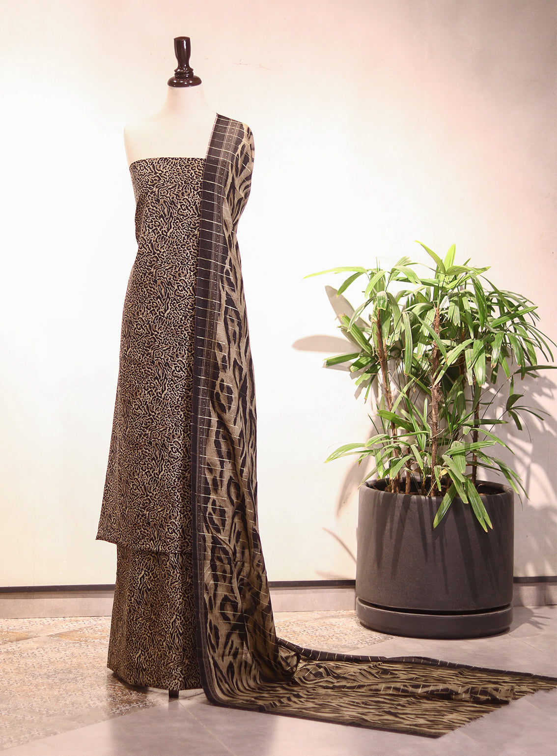 Bin Saeed Digital Printed Lawn 3 Piece Unstitched Suit BS26P D-ALL53