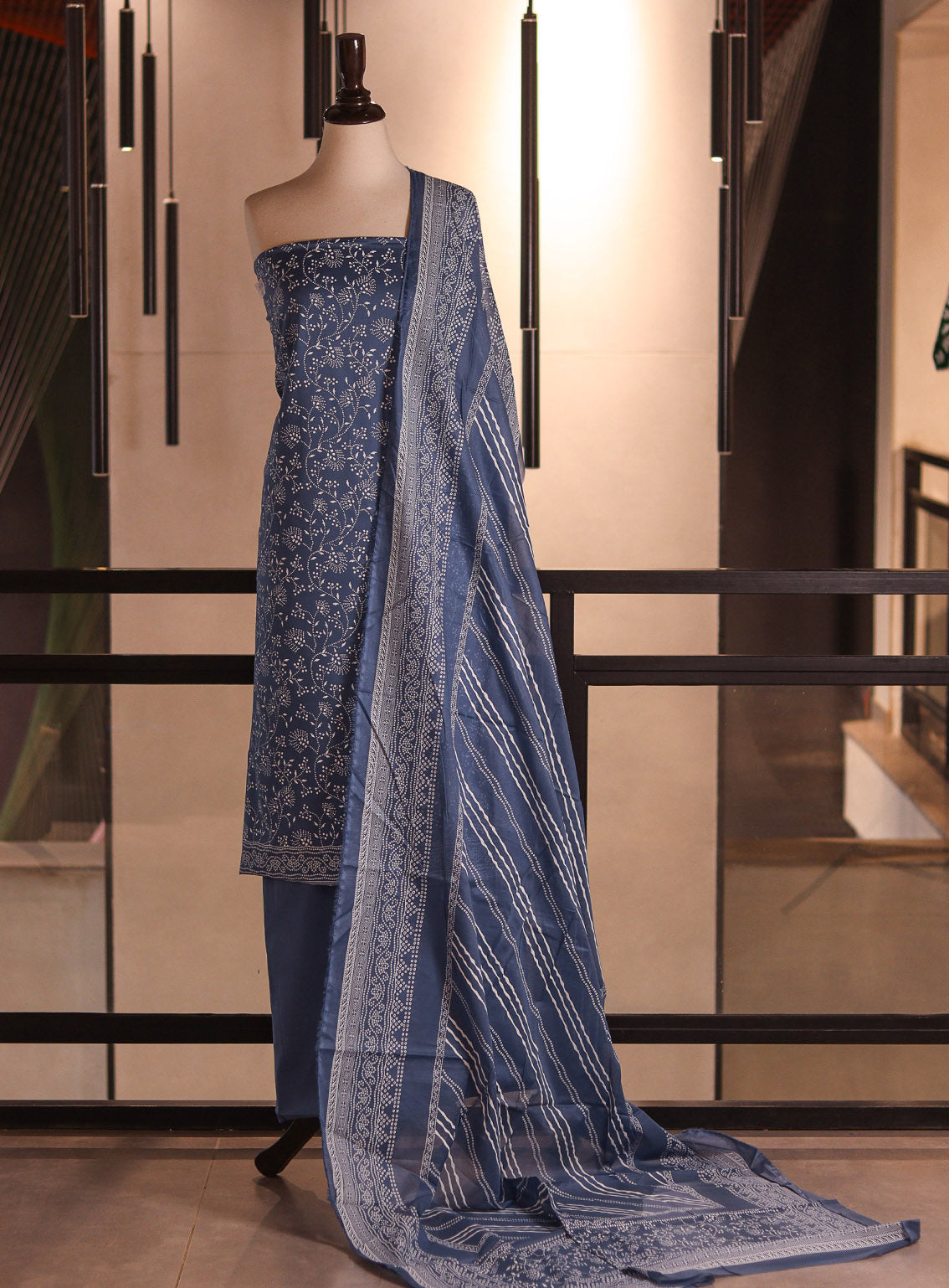 Bin Saeed Digital Printed Lawn 3 Piece Unstitched Suits BS26DPL D-1072