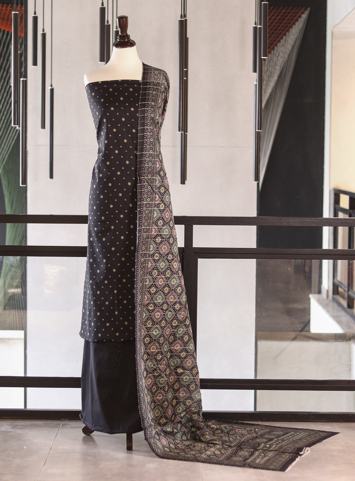 Bin Saeed Digital Printed Lawn 3 Piece Unstitched Suits BS26DPL D-459