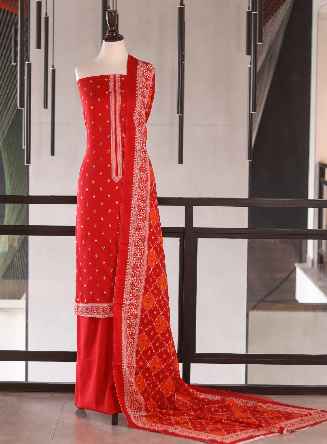 Bin Saeed Digital Printed Lawn 3 Piece Unstitched Suits BS26DPL D-623