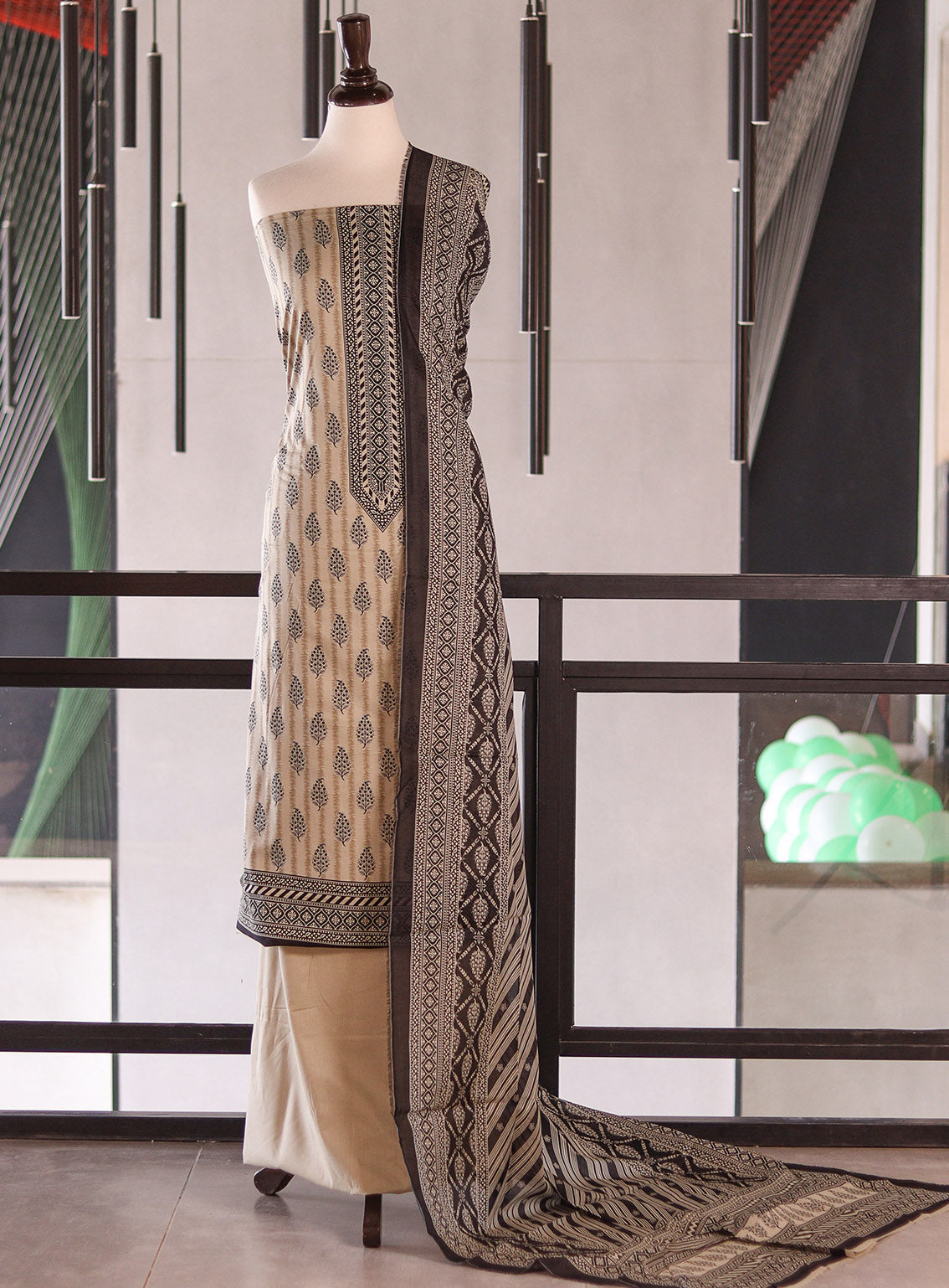 Bin Saeed Digital Printed Lawn 3 Piece Unstitched Suits BS26DPL D-625