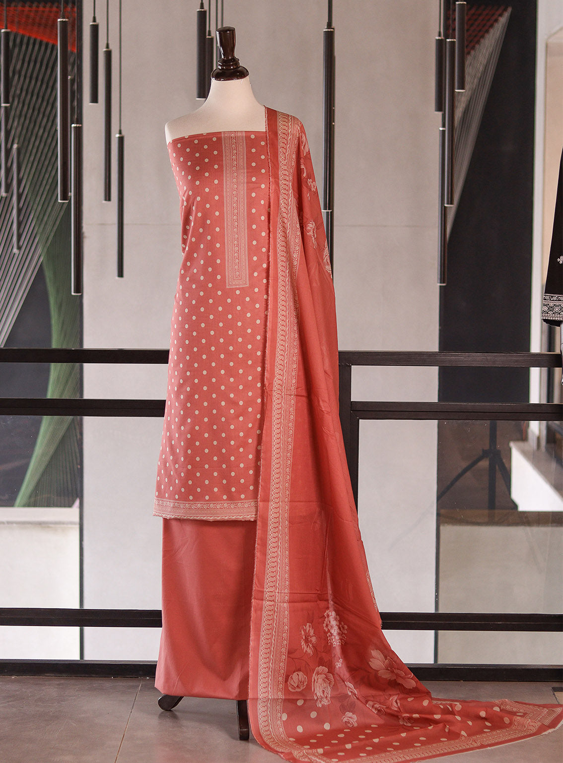 Bin Saeed Digital Printed Lawn 3 Piece Unstitched Suits BS26DPL D-989