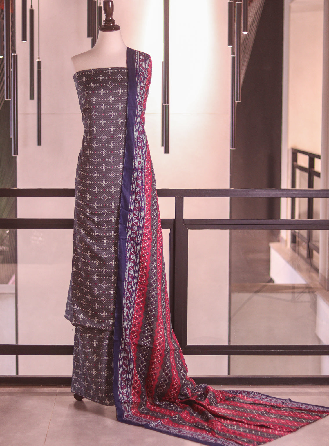 Bin Saeed Digital Printed Lawn 3 Piece Unstitched Suits BS26DPL D-ALL189