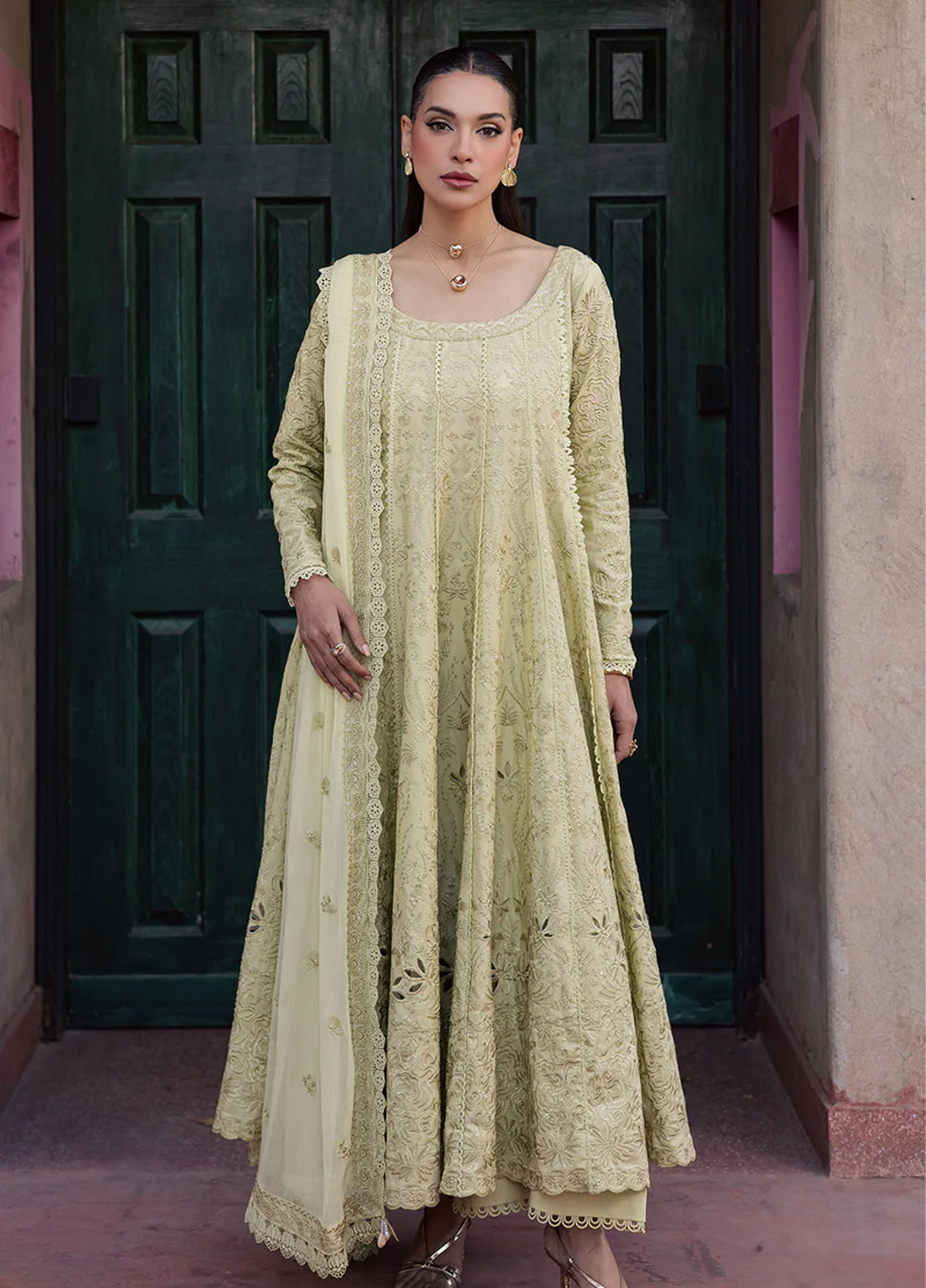 Celia By Zarposh Luxury Embroidered Lawn 3 Piece Unstitched Suit ZP26CLL D-ELVIA