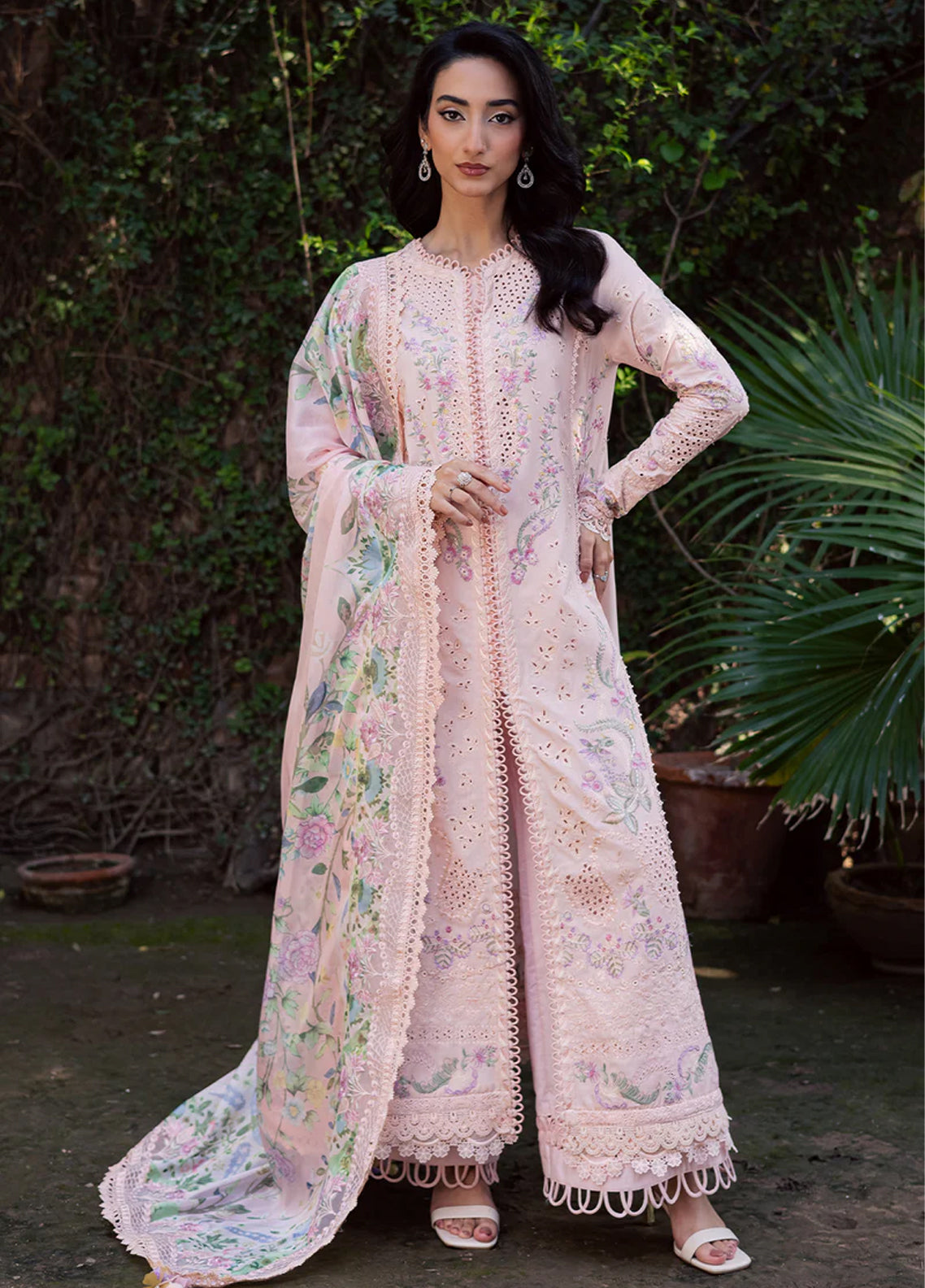 Celia By Zarposh Luxury Embroidered Lawn 3 Piece Unstitched Suit ZP26CLL D-ELYSE