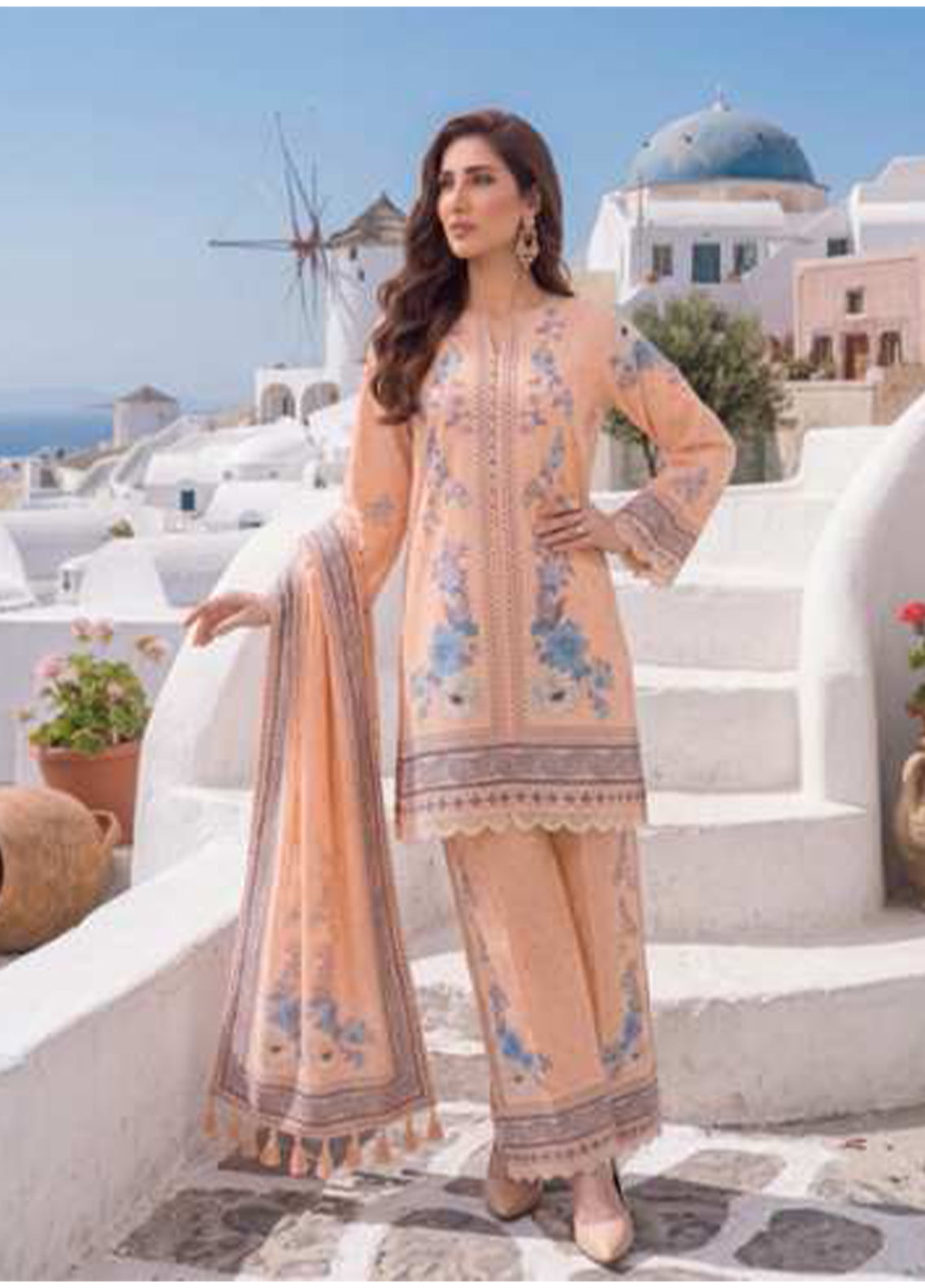 Coco Cords By Alzohaib Printed Lawn 3 Piece Unstitched Suit AZ26CCDV8 D-CC-11