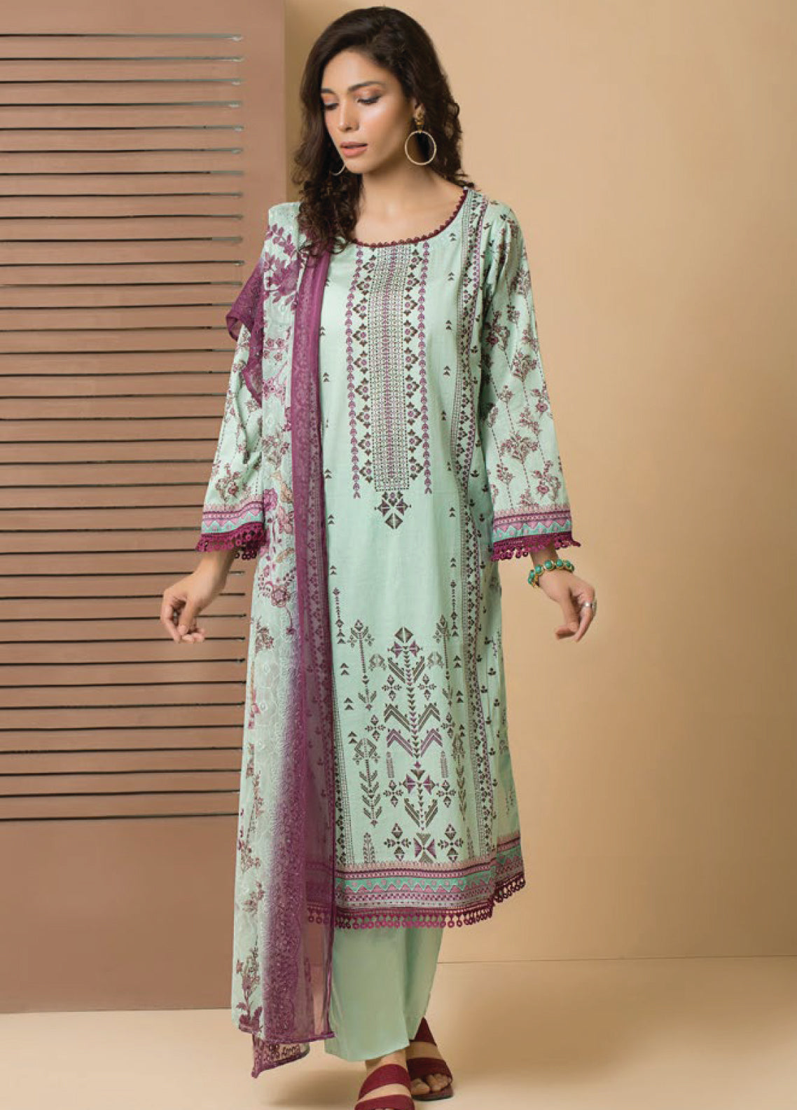 D#7743 Rashid Sevda Emb Lawn Collection 623