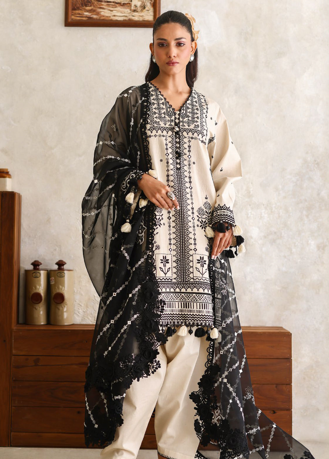 Freesia The Summer Bloom By Gul Ahmed Embroidered Lawn 3 Piece Unstitched Suit GA26FTSB D-PM-62055