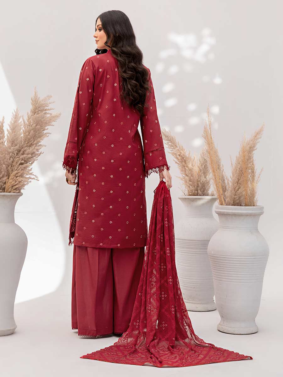 D#03 Aalaya Gul E Noor Premium Emb Lawn Collection 523 V-4