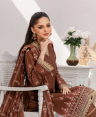 D#07 Aalaya Gul E Noor Premium Emb Lawn Collection 523 V-4