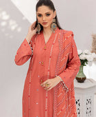 D#09 Aalaya Gul E Noor Premium Emb Lawn Collection 523 V-4