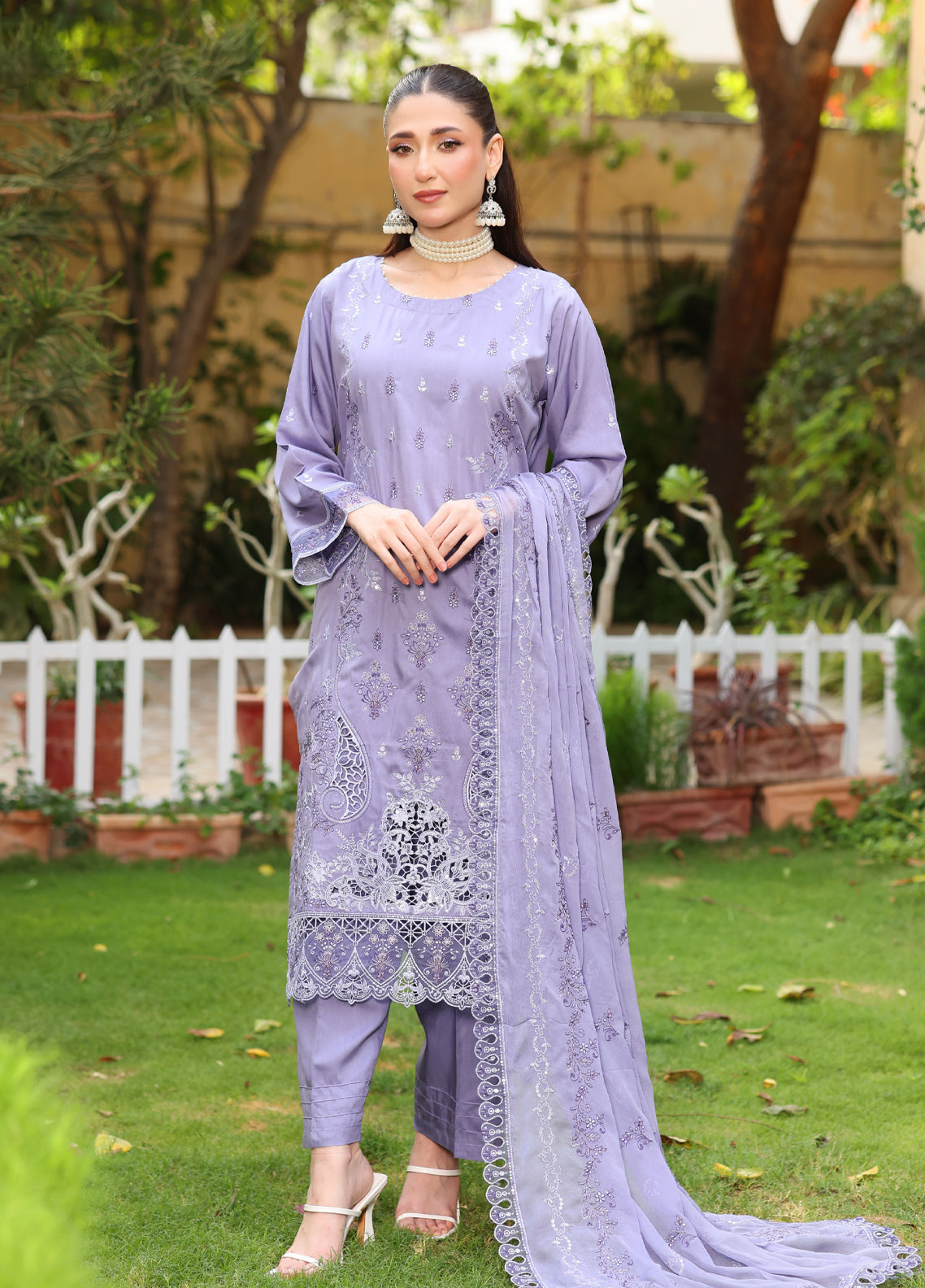 Generations By Schick Embroidered Viscose 3 Piece Unstitched Suit SDH26GV D-01