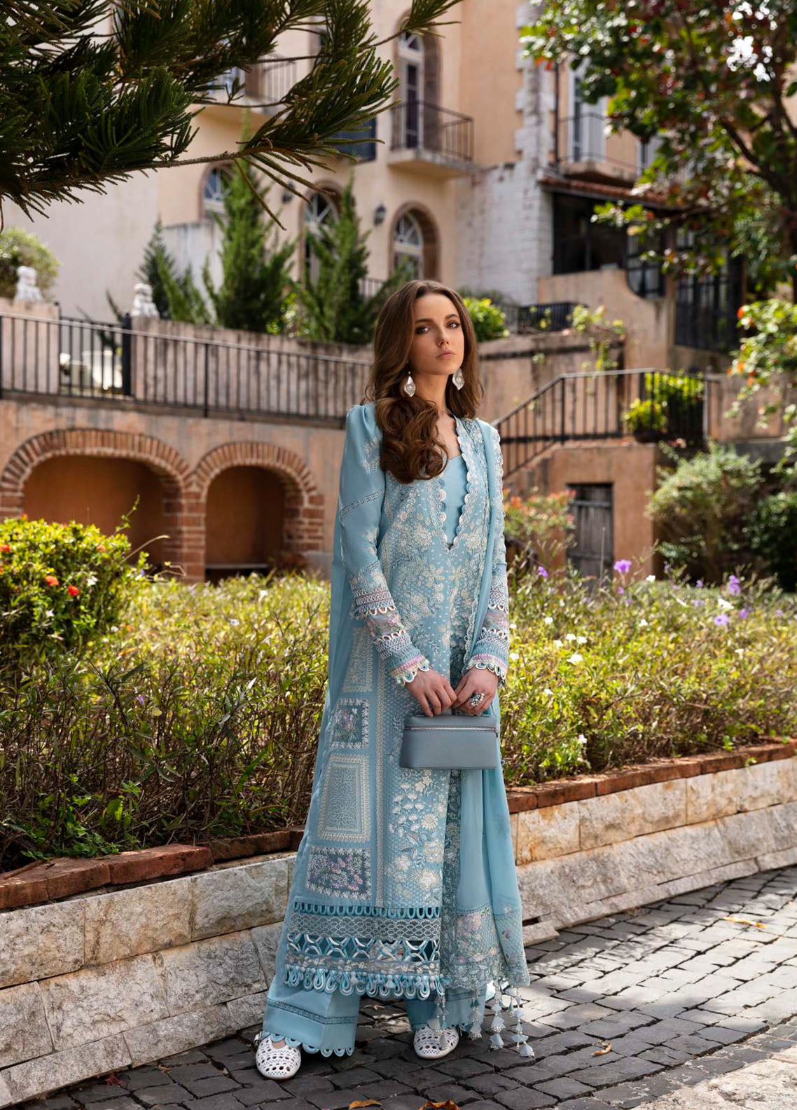 Ilana By Republic Womenswear Embroidered Lawn Unstitched 3 Piece Suit - RW24IL 4B