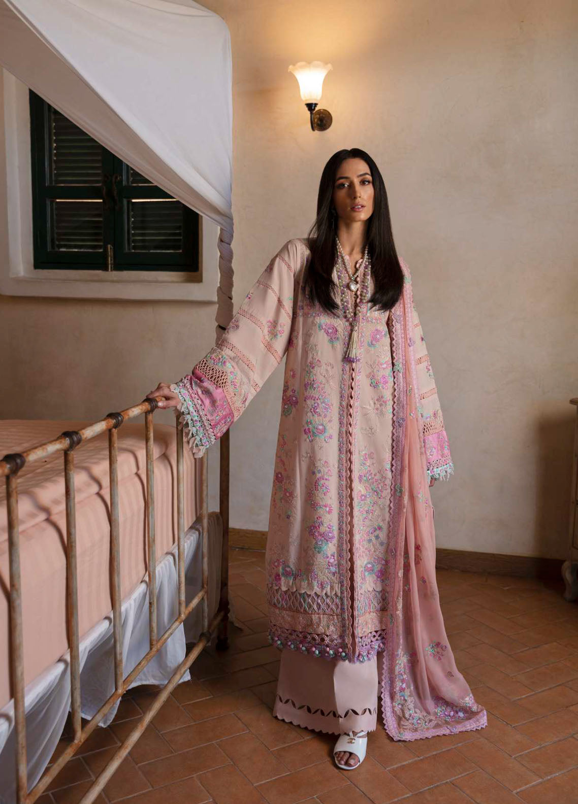 Ilana By Republic Womenswear Embroidered Lawn Unstitched 3 Piece Suit - RW24IL 8B